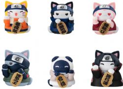 NARUTO -  RANDOM MYSTERY FIGURE - NYARUTO : LUCKY CAT FORTUNE -  MEGA CAT PROJECT