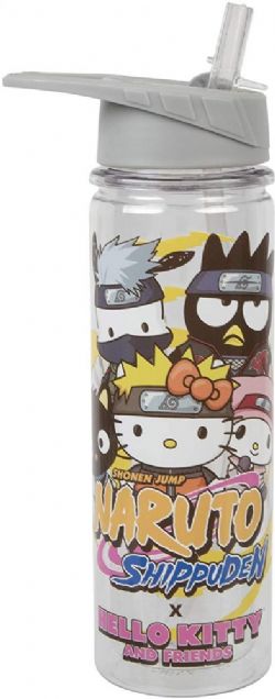 NARUTO -  WATER BOTTLE (16OZ) -  NARUTO SHIPPUDEN X SANRIO