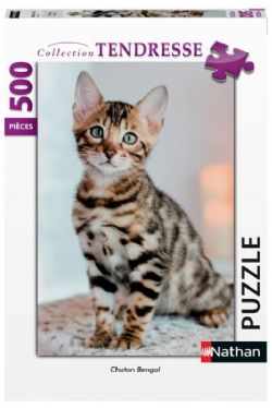 NATHAN -  BENGAL KITTEN (500 PIECES) -  COLLECTION TENDRESSE