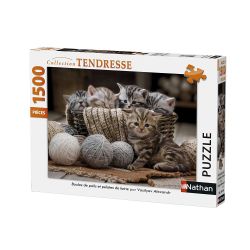 NATHAN -  FUR BALLS AND WOOL BALLS (1500 PIECES) -  COLLECTION TENDRESSE