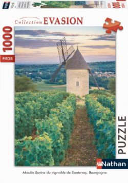 NATHAN -  SORINE MILL IN BOURGOGNE SANTENAY VINEYARD (1000 PIECES) -  COLLECTION ÉVASION