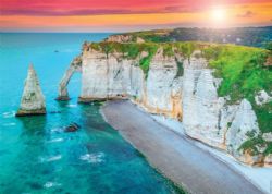 NATHAN -  THE CLIFFS OF ETRETAT (1000 PIECES) -  COLLECTION ÉVASION