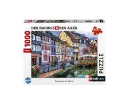 NATHAN -  WELCOME IN ALSACE (1000 PIECES) -  COLLECTION DES RACINES ET DES AILES