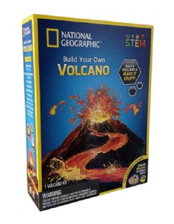 NATIONAL GEOGRAPHIC -  BUILD YOUR OWN VOLCANO (MULTILINGUAL) -  STEM SERIES