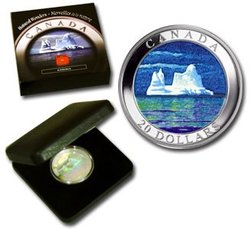 NATURAL WONDERS -  ICEBERGS -  2004 CANADA COINS 03