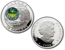 NATURAL WONDERS -  NORTHWEST TERRITORIES DIAMONDS -  2005 CANADA COINS 06