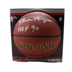 NBA -  BASKETBALL BALL SIGNED BY ELVIN HAYES
