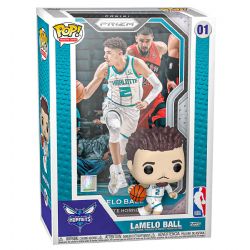 NBA -  POP! VINYL FIGURE OF THE TRADING CARD OF LAMELO BALL (4 INCH) -  PRIZM 01