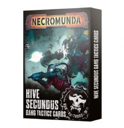 NECROMUNDA -  HIVE SECUNDUS GANG TACTICS CARDS (ENGLISH)