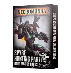 NECROMUNDA -  SPYRE HUNTING PARTY GANG TACTICS CARDS (ENGLISH)