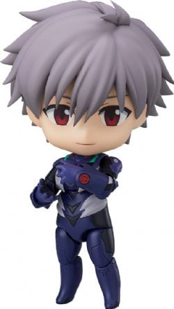 NEON GENESIS EVANGELION -  KAWORU NAGISA: PLUGSUIT VERSION FIGURE - REBUILD OF EVANGELION -  NEDOROID 1446