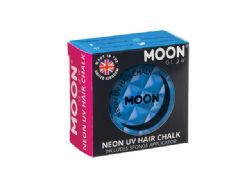 NEON UV HAIR CHALK -  INTENSE BLUE -  MOON GLOW