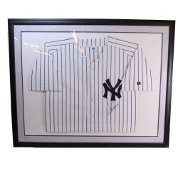 NEW YORK YANKEES -  ALEX RODRIGUEZ AUTOGRAPHED FRAME JERSEY