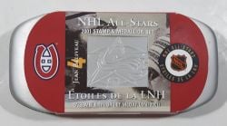 NHL ALL-STARS -  COMMEMORATIVE STAMPS AND MEDALLION SET: JEAN BÉLIVEAU -  2001 CANADIAN COINS