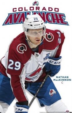 NHL COLORADO AVALANCHE -  NATHAN MACKINNON 23 POSTER (22