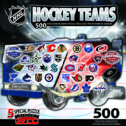 NHL -  HOCKEY TEAMS PUZZLE (500 PIECES)