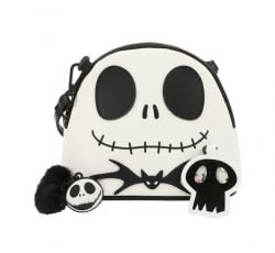 NIGHTMARE BEFORE CHRISTMAS -  JACK SKELLINGTON BIG FACE CROSSBODY BAG 3 PIECE GIFT SET