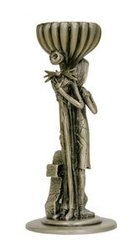 NIGHTMARE BEFORE CHRISTMAS -  PEWTER VOTIVE CANDLE HOLDER (6