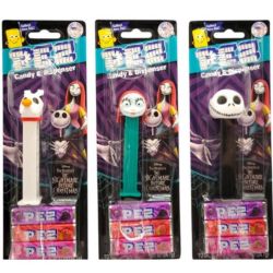 NIGHTMARE BEFORE CHRISTMAS -  PEZ CANDY DISPENSER (1) & CANDY REFILLS (2) - -  PEZ