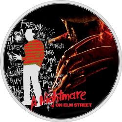 NIGHTMARE ON ELM STREET, A -  FREDDY KRUEGER -  2022 NEW ZEALAND COINS