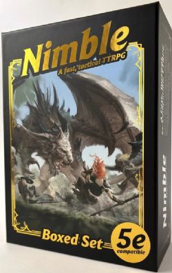 NIMBLE: A FAST, TACTICAL TTRPG -  BOXED SET (ENGLISH) -  CORE RULE 5E