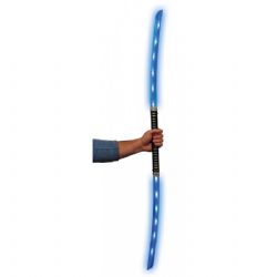 NINJA -  LIGHTS UP AND SOUND FX DUAL NINJA SWORD - BLUE