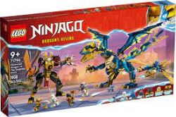 NINJAGO -  ELEMENTAL DRAGON VS. THE EMPRESS MECH (1038 PIECES) 71796