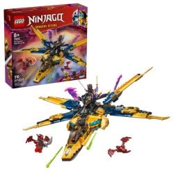 NINJAGO -  L'AVION DES TEMPÊTES DE RAS ET ARIN (510 PIECES) 71833