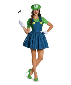 NINTENDO -  LUIGI COSTUME (ADULT) -  SUPER MARIO