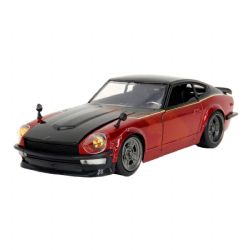 NISSAN -  1972 DATSUN 240Z 1/24 - BLACK & RED -  FAST AND FURIOUS
