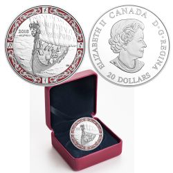 NORSE FIGUREHEADS -  VIKING VOYAGE -  2018 CANADIAN COINS 03