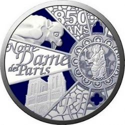 NOTRE DAME DE PARIS CATHEDRAL -  2013 FRANCE COINS
