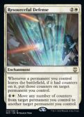 New Capenna Commander Promos -  Resourceful Defense
