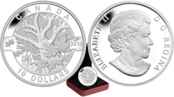 O CANADA (2014) -  DOWN BY THE OLD MAPLE TREE -  2014 CANADIAN COINS 05