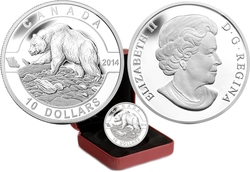 O CANADA (2014) -  GRIZZLY -  2014 CANADIAN COINS 02