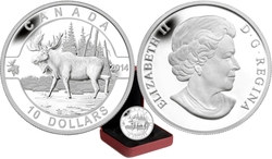 O CANADA (2014) -  MOOSE -  2014 CANADIAN COINS 04