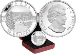 O CANADA (2014) -  SCENIC SKIING IN CANADA -  2014 CANADIAN COINS 02