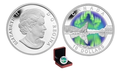 O CANADA (2014) -  THE NORTHERN LIGHTS -  2014 CANADIAN COINS 09