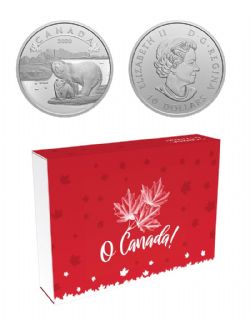O CANADA! (2020) -  POLAR BEARS (COIN IN SUBSCRIPTION BOX) -  2020 CANADIAN COINS 01