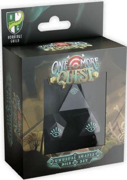 ONE MORE QUEST -  UNUSUAL SHAPES DICE SET (ENGLISH) -  RPG DICE