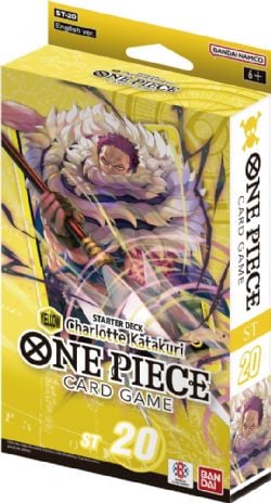 ONE PIECE CARD GAME -  CHARLOTTE KATAKURI - YELLOW STARTER DECK (ENGLISH)***LIMIT OF 2 ITEMS PER CUSTOMER*** ST-20