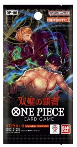 ONE PIECE CARD GAME -  CONQUEROR OF TWINS - BOOSTER PACK (JAPANESE) (P6/B24) OP-06