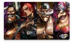 ONE PIECE CARD GAME -  FORMER FOUR EMPERORS - PLAYMAT AND STORAGE BOX SET + 1 CARD (ENGLISH)