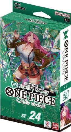 ONE PIECE CARD GAME -  JEWELRY BONNEY - STARTER DECK (ENGLISH) ST-24