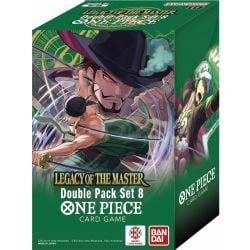 ONE PIECE CARD GAME -  LEGACY OF THE MASTER - DOUBLE PACK SET (ENGLISH) OP-12 VOL.8