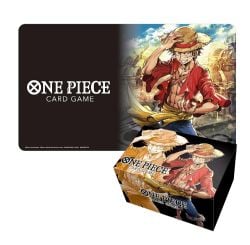 ONE PIECE CARD GAME -  MONKEY D. LUFFY - PLAYMAT AND STORAGE BOX SET (ENGLISH)