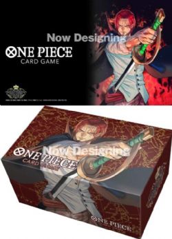 ONE PIECE CARD GAME -  SHANKS - PLAYMAT AND STORAGE BOX SET (ENGLISH)