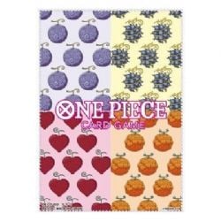 ONE PIECE CARD GAME -  STANDARD SIZE SLEEVES - DEVIL FRUITS (70)