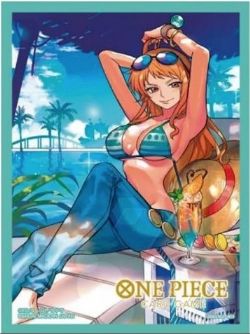 ONE PIECE CARD GAME -  STANDARD SIZE SLEEVES - NAMI (70)