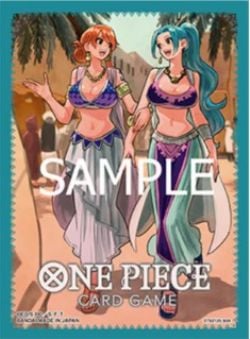 ONE PIECE CARD GAME -  STANDARD SIZE SLEEVES - NAMI AND VIVI (70)